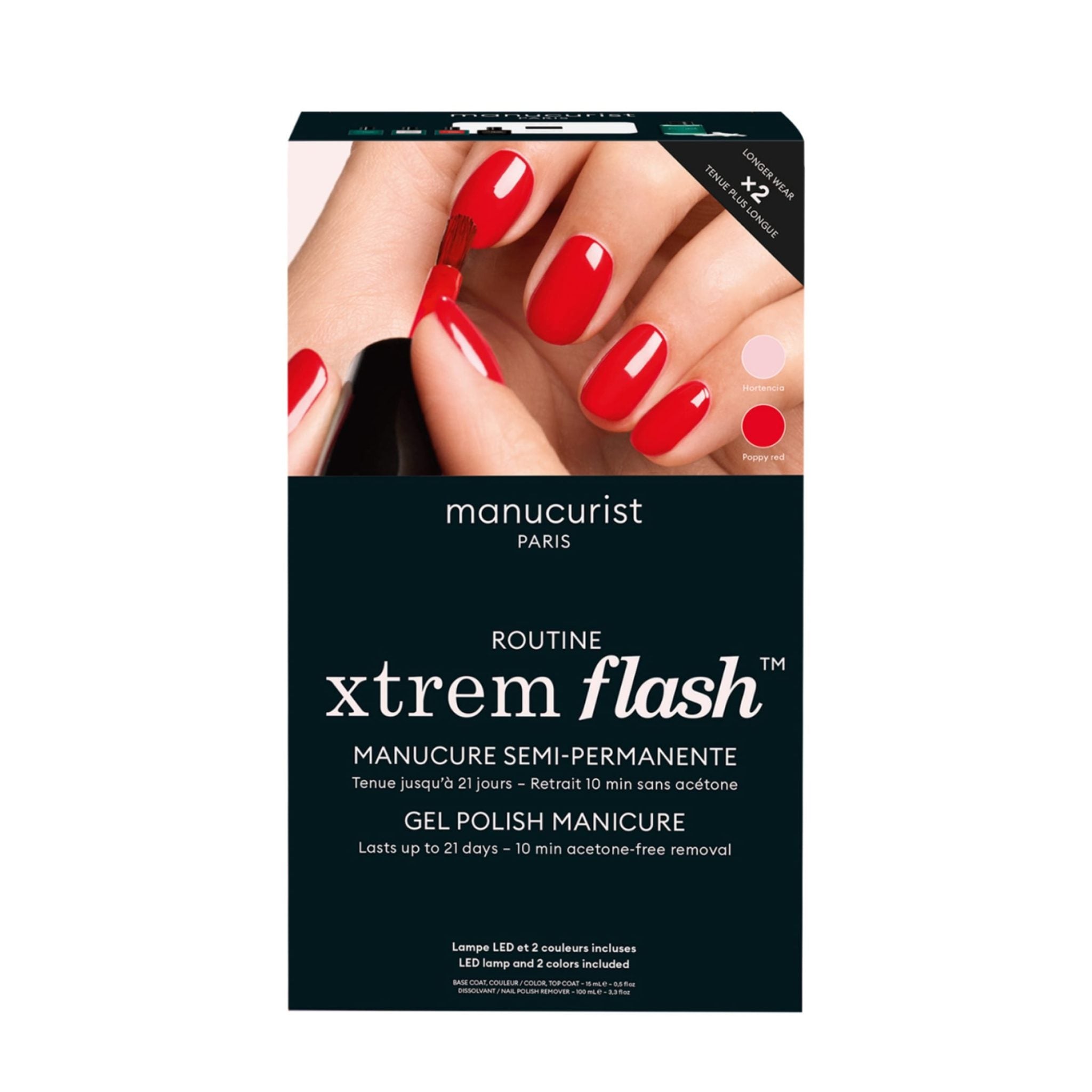 Xtrem Flash GEL Routine Set – Hortencia & Poppy Red