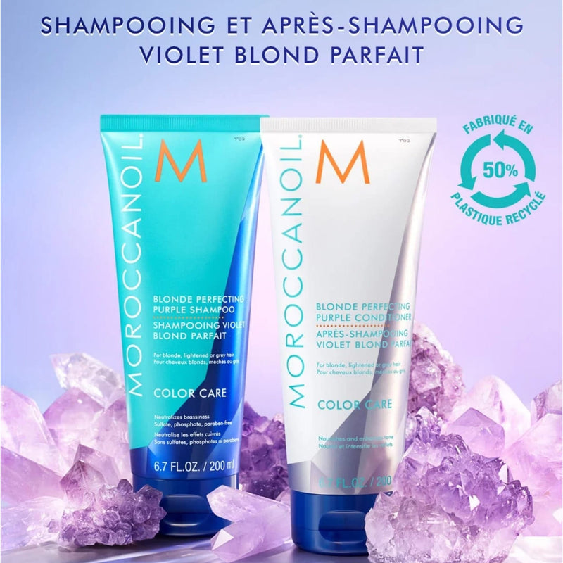 Après-shampoing violet blond parfait