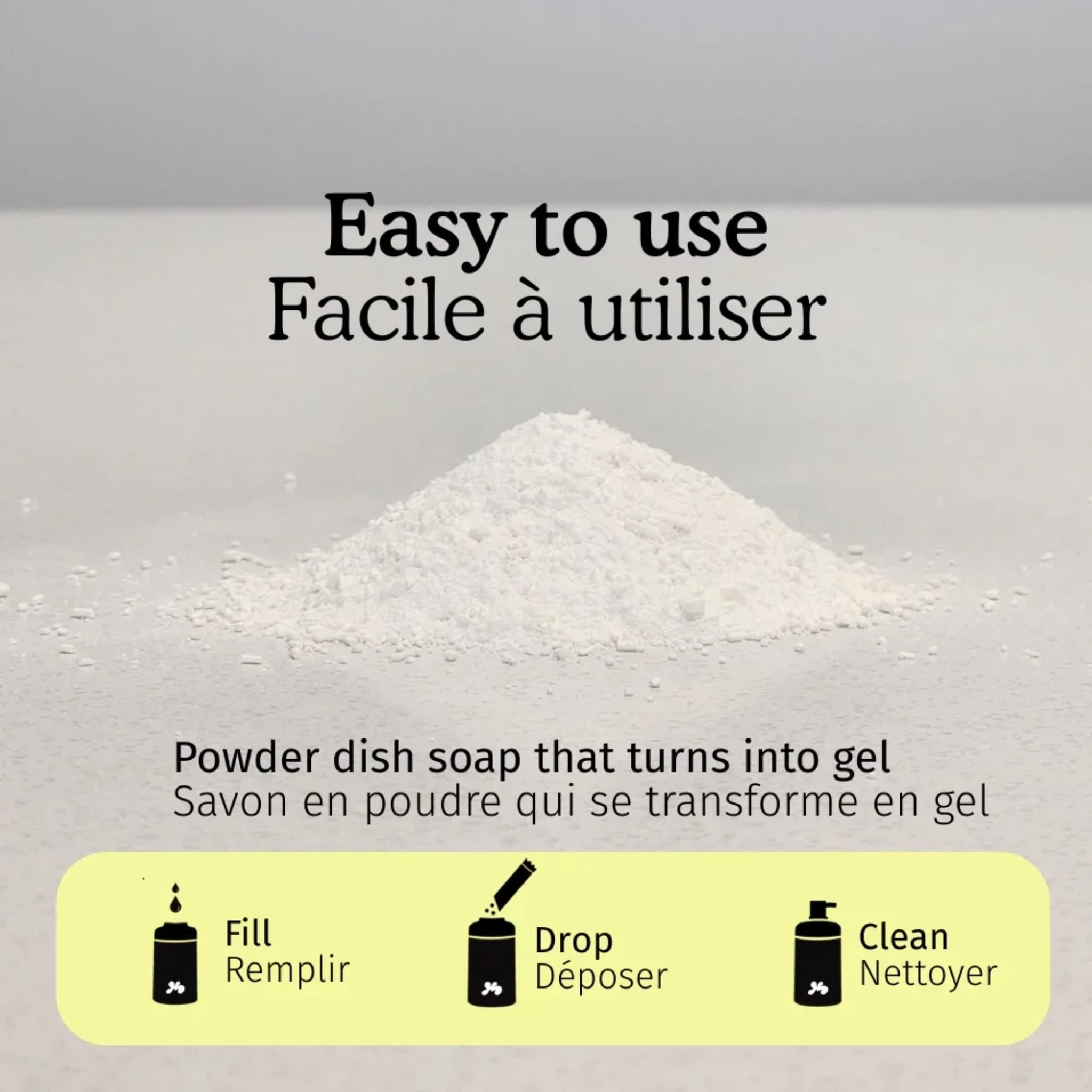 Liquid Dish Soap Starter Kit - Refillable
