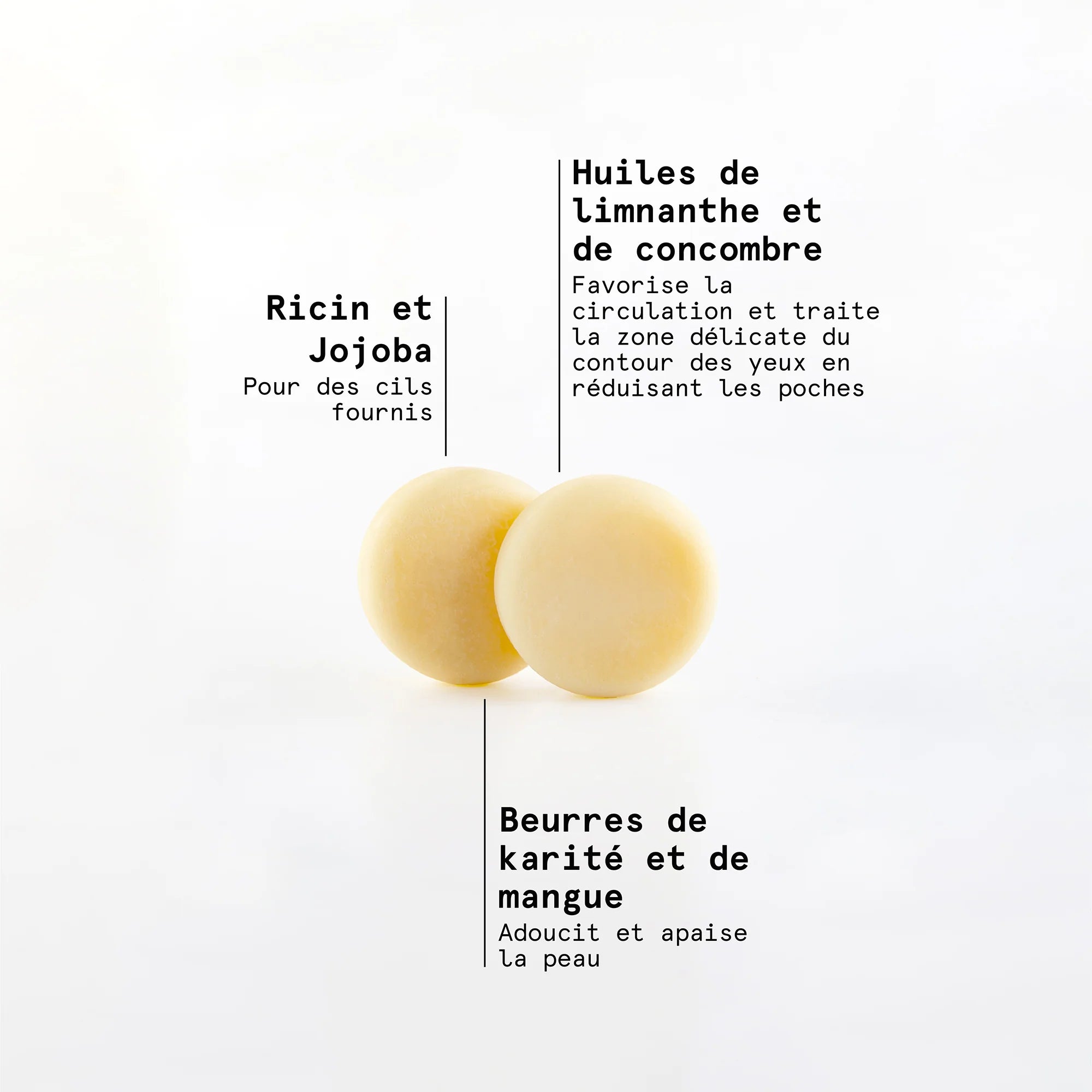 "Naked Eyes" Barre démaquillante