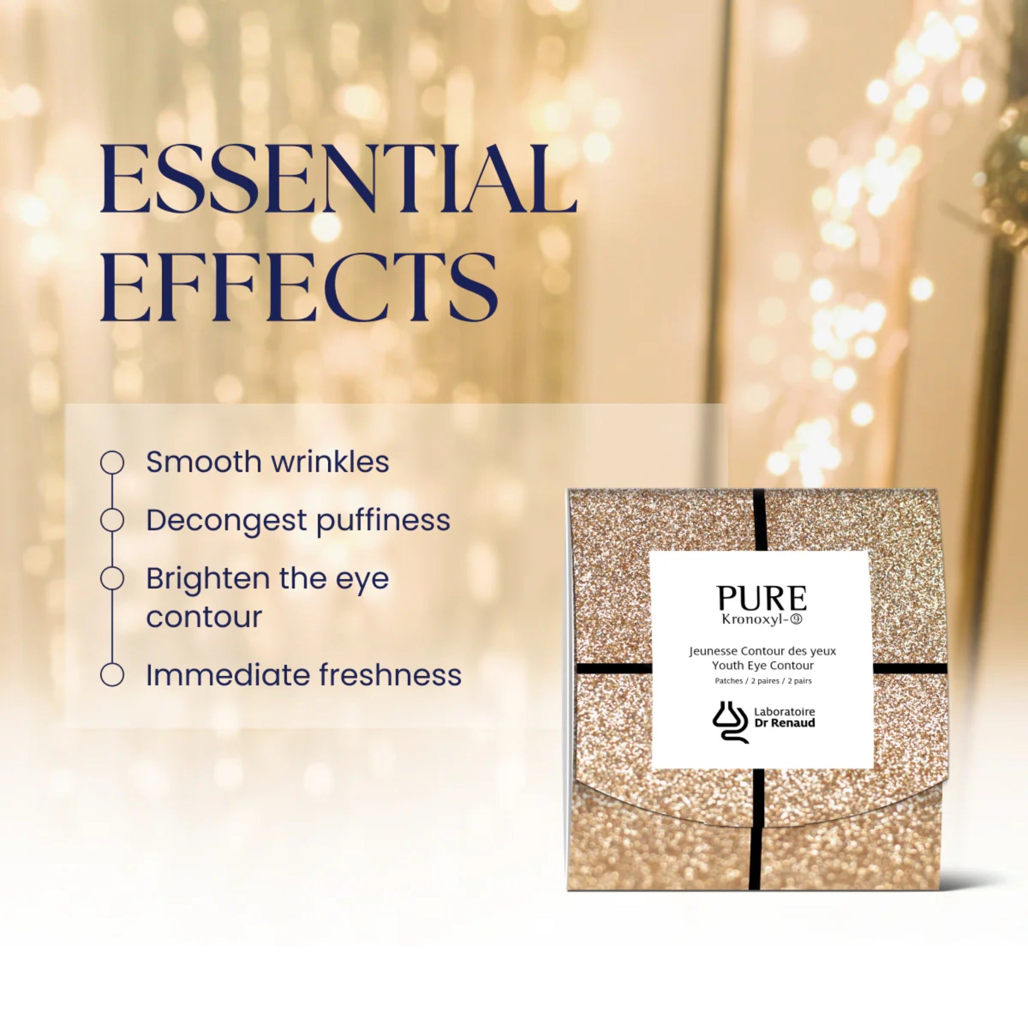 Pure Kronoxyl-9 Eye Contour Patches – Holiday Edition