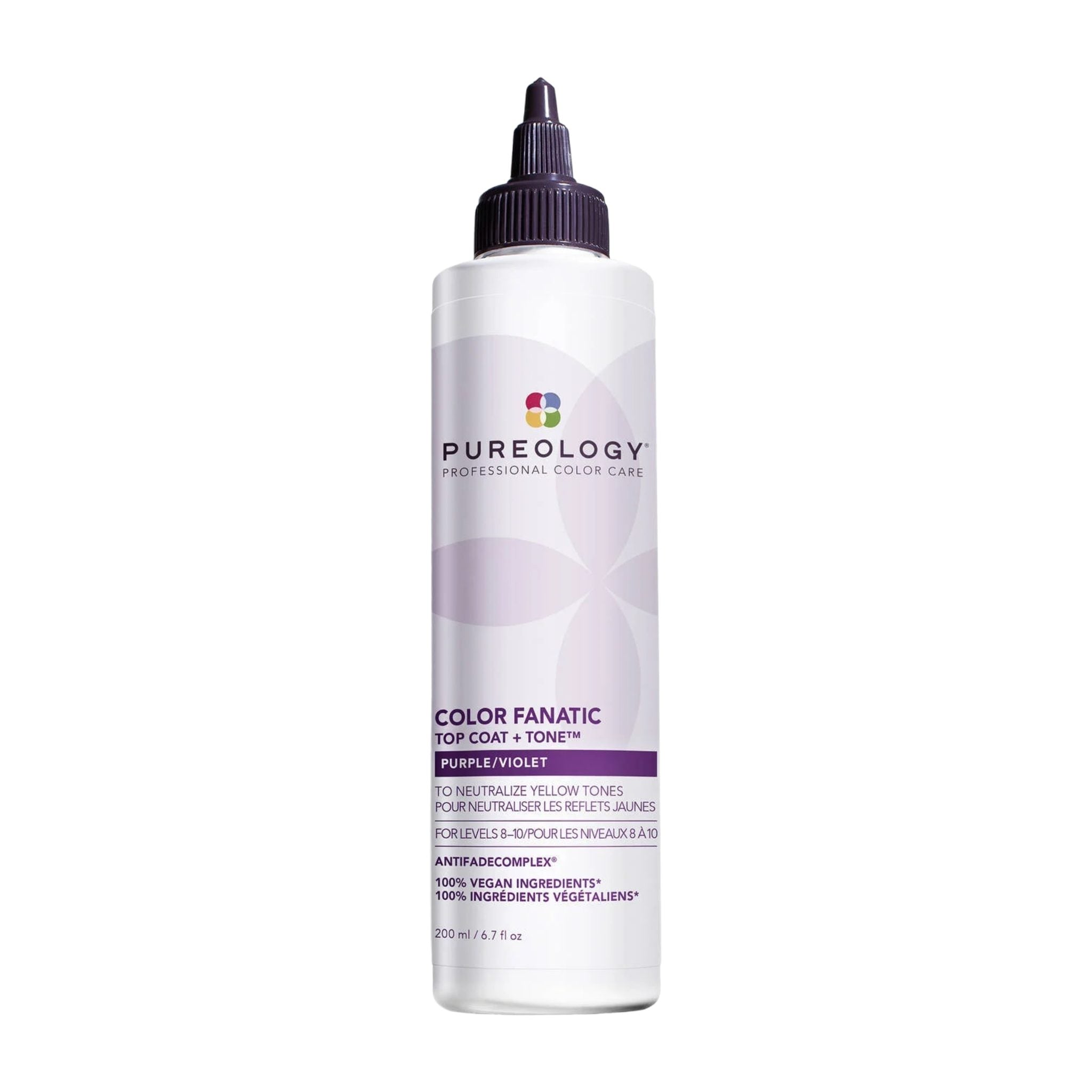 Color Fanatic Top Coat + Tone Purple