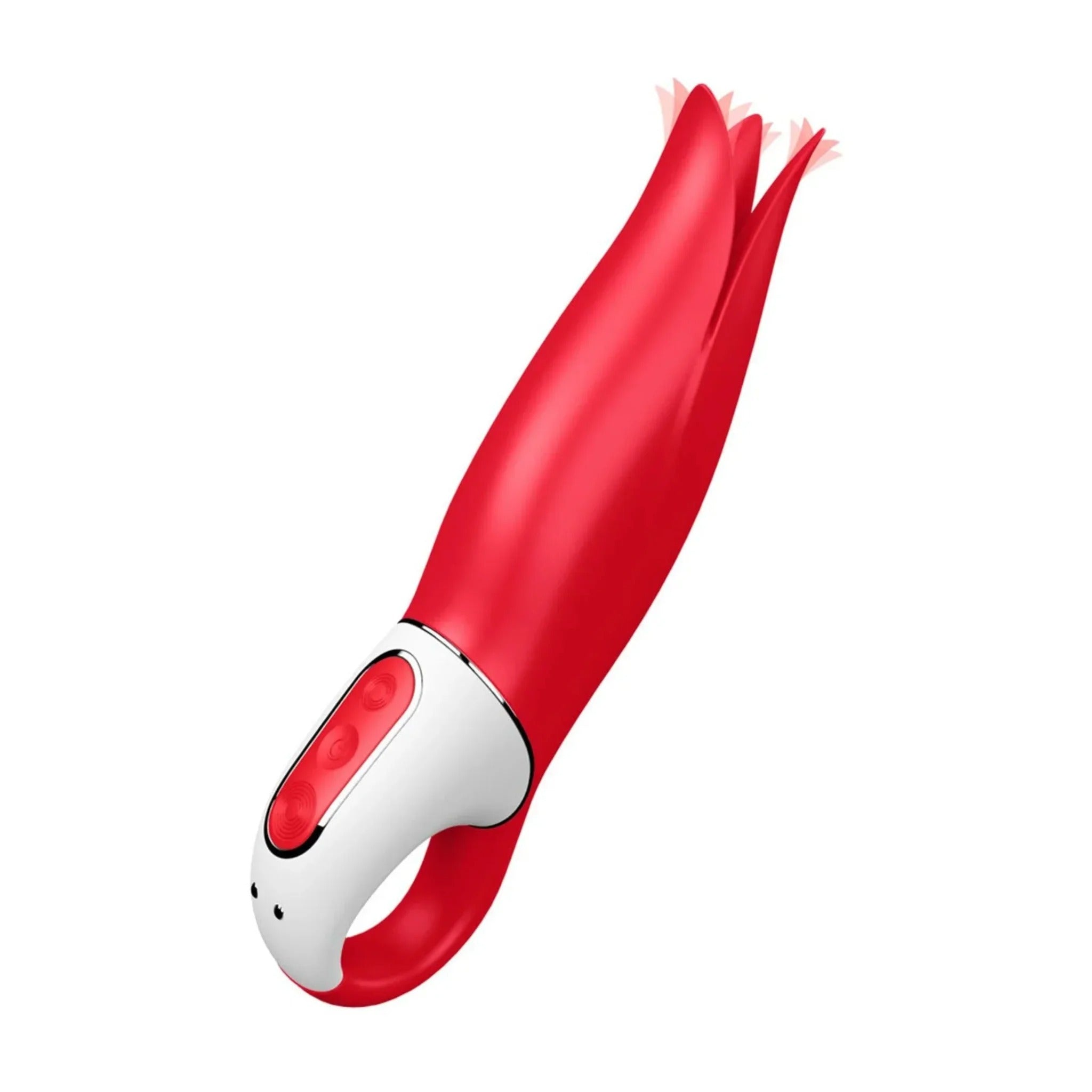 Vibromasseur Flower Power - rouge
