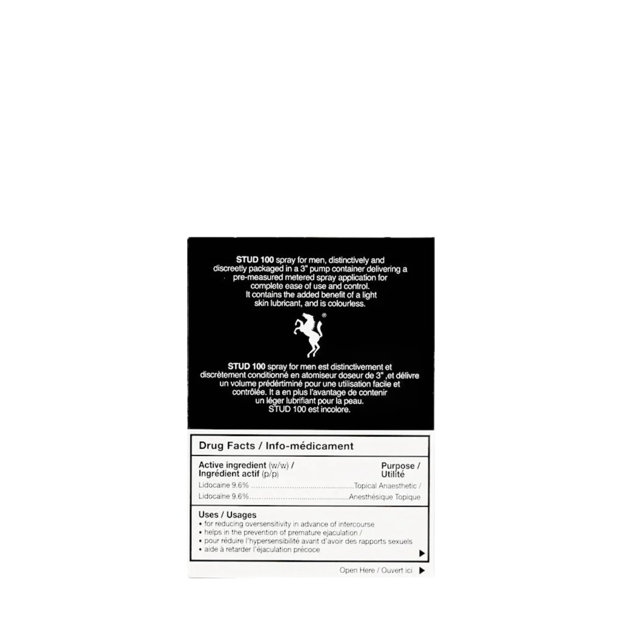 Vaporisateur désensibilisant pour homme