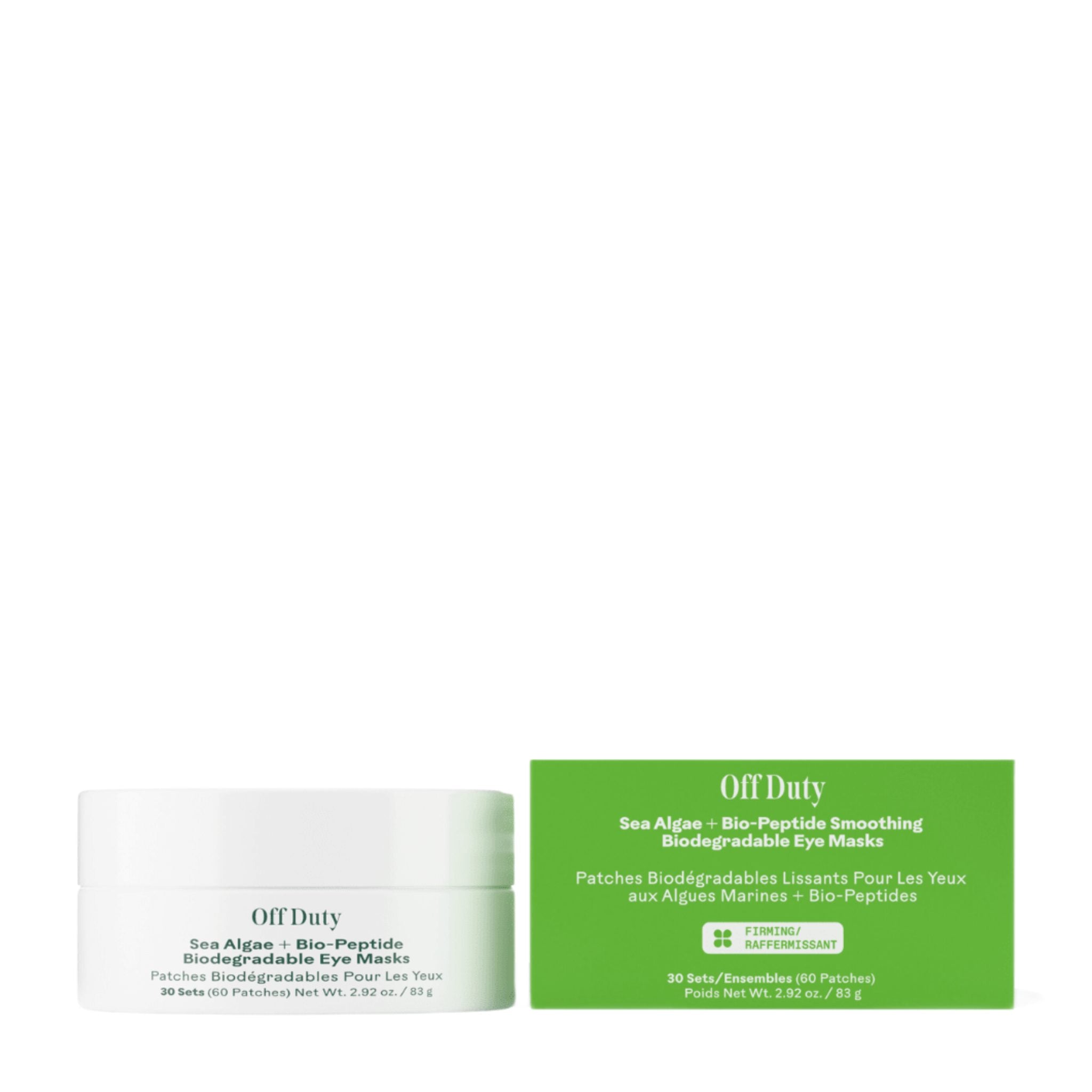 OffDuty™ Smoothing Biodegradable Eye Masks