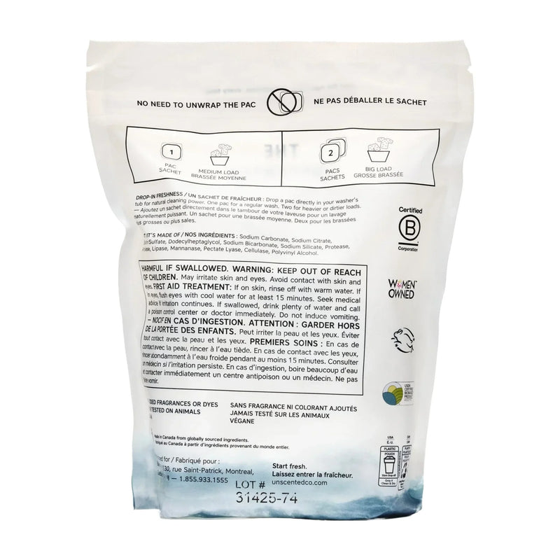 Sachets de lessive