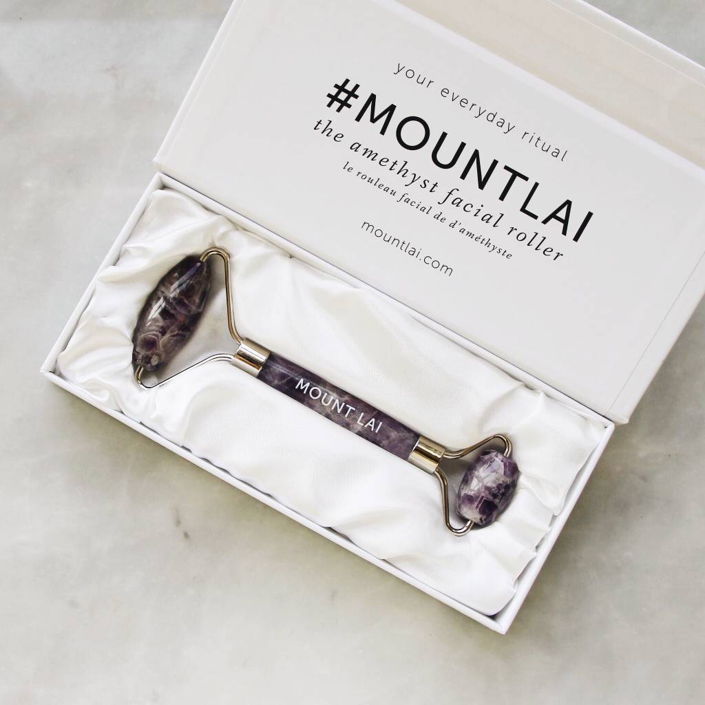 The De-Puffing Amethyst Facial Roller