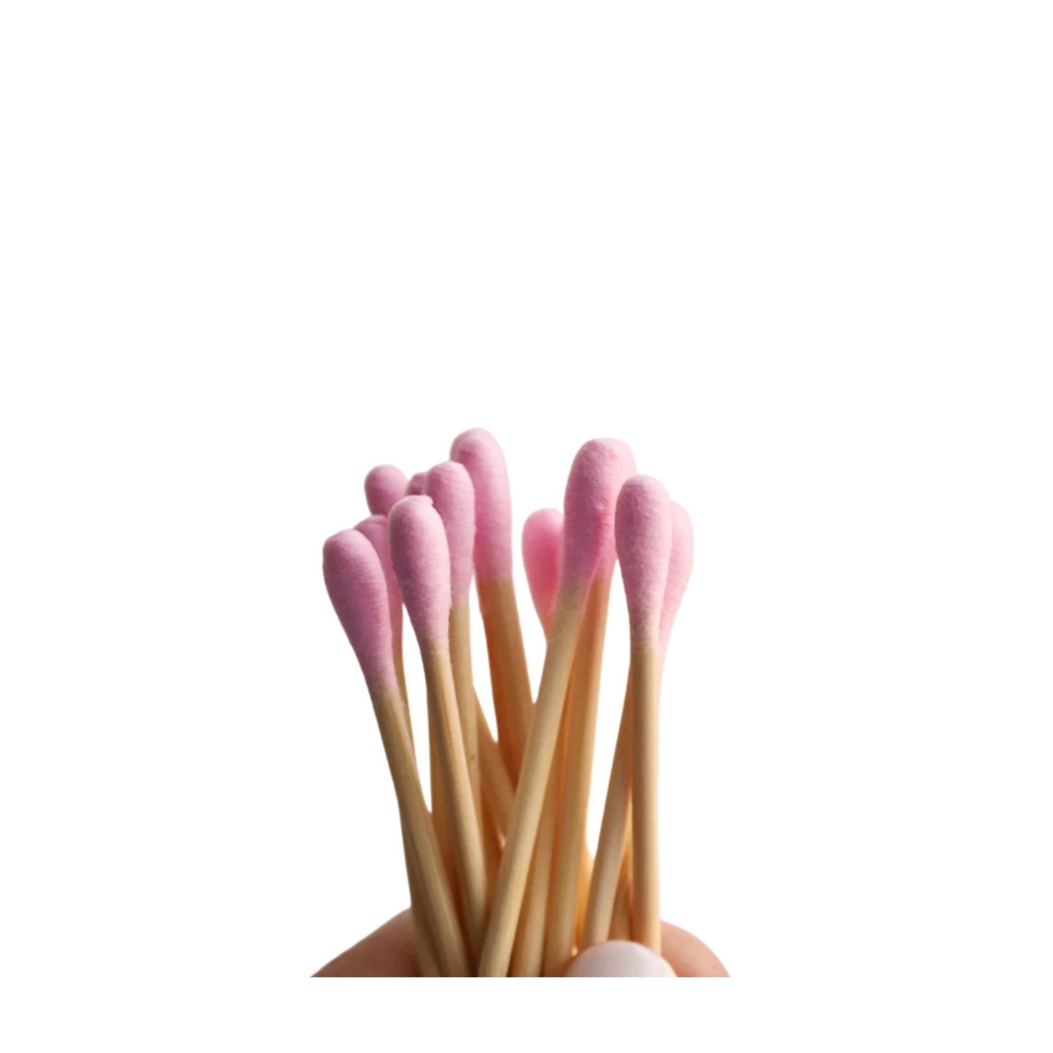 Biodegradable Pink Cotton Swabs