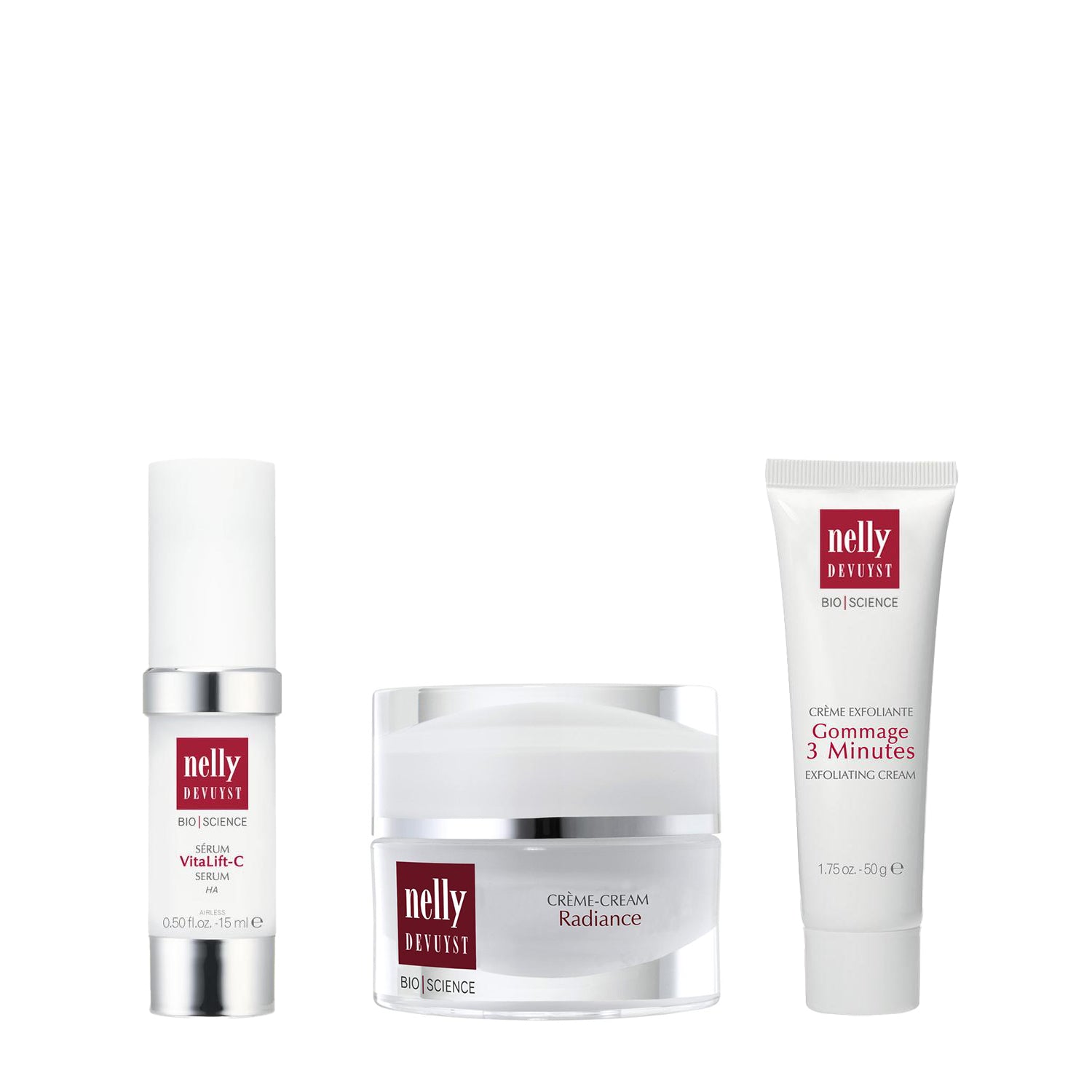 Ensemble éclaircissant pour hyperpigmentation