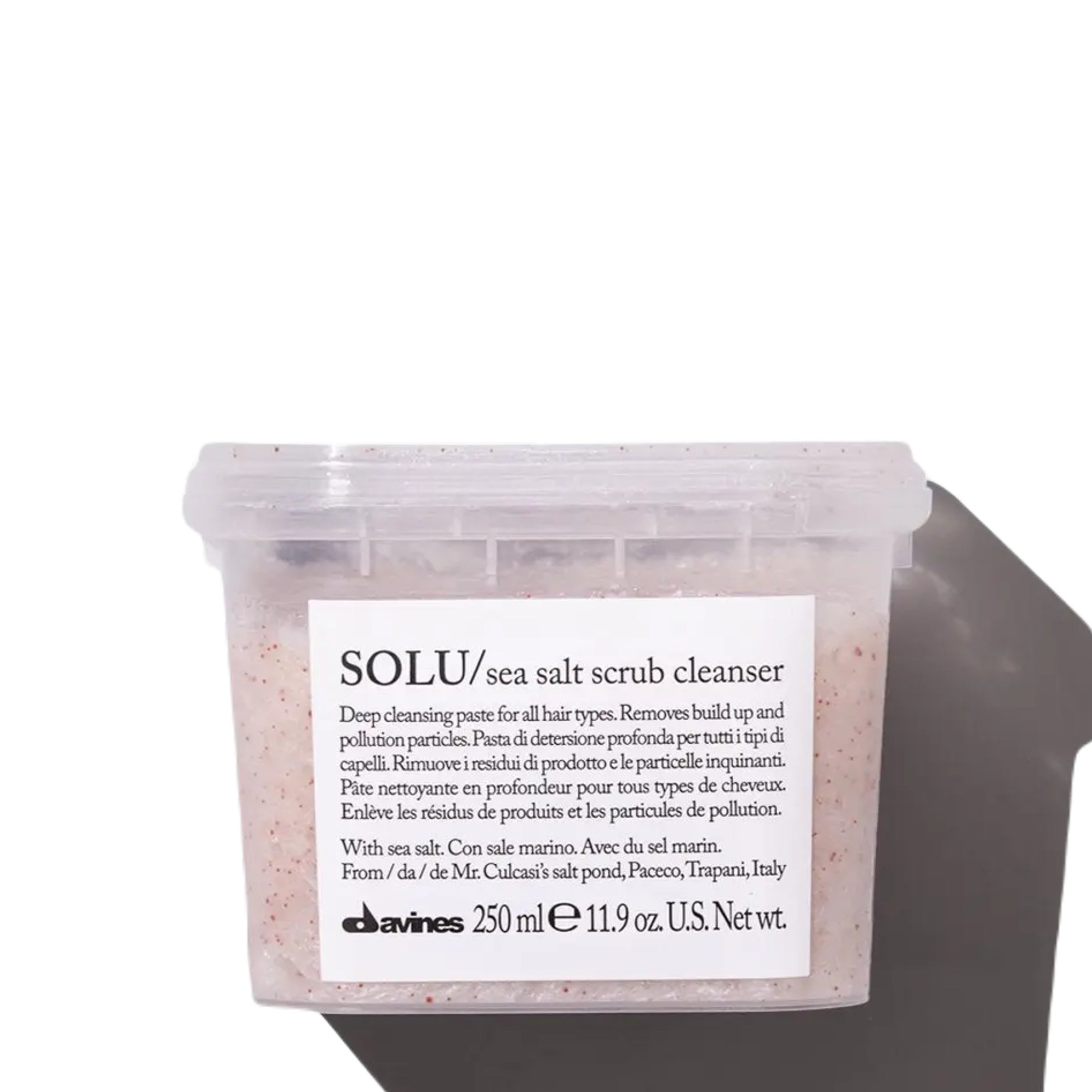 Davines Solu Sea Salt Scrub Cleanser