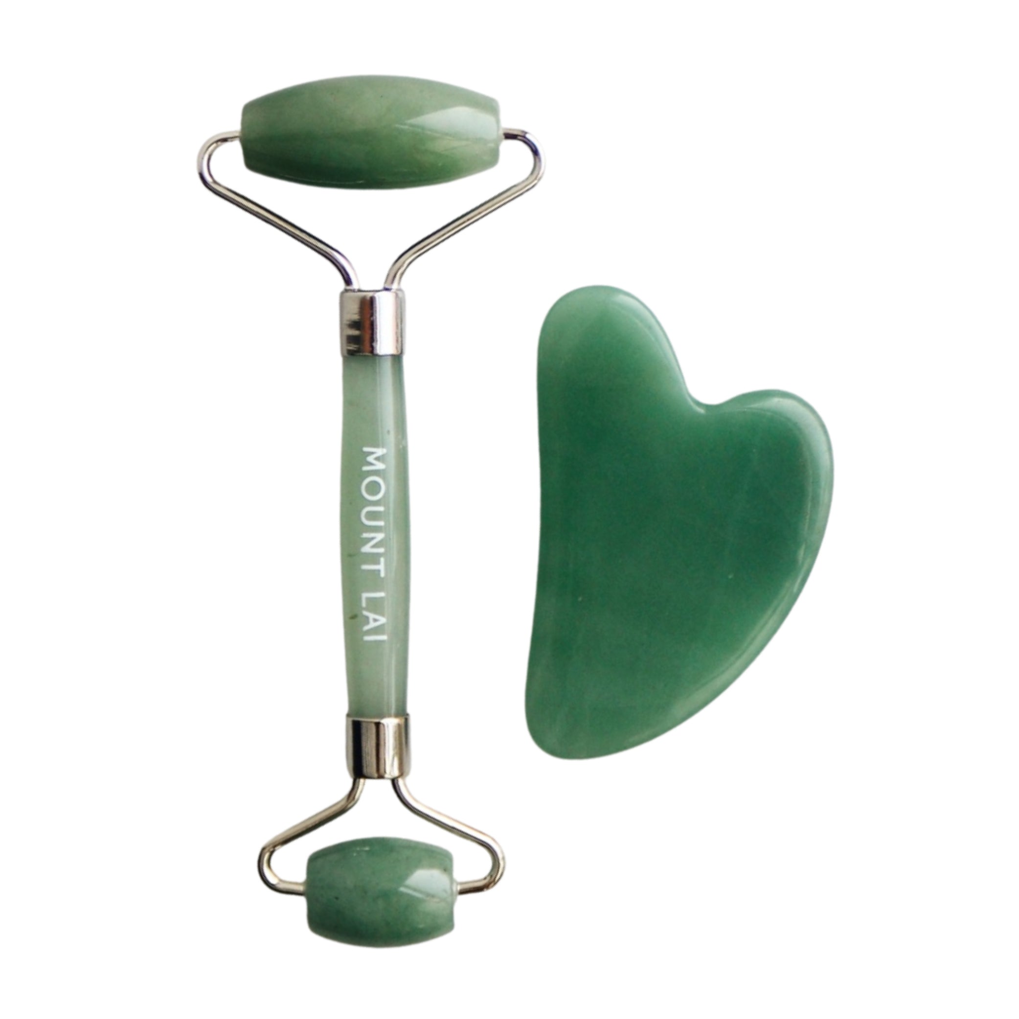 Ensemble facial en jade