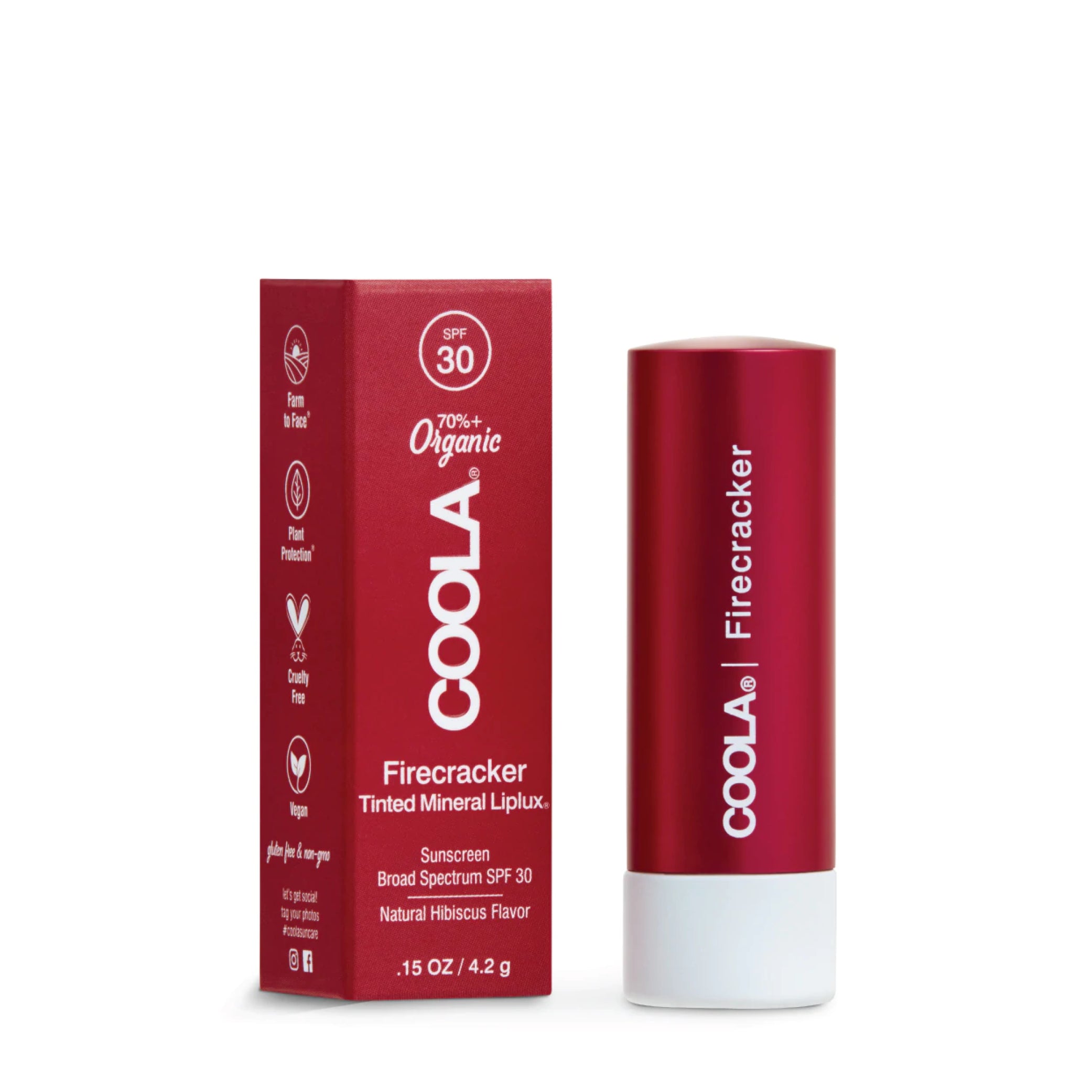 Liplux® Tinted Lip Balm Zinc Oxide Sunscreen SPF 30