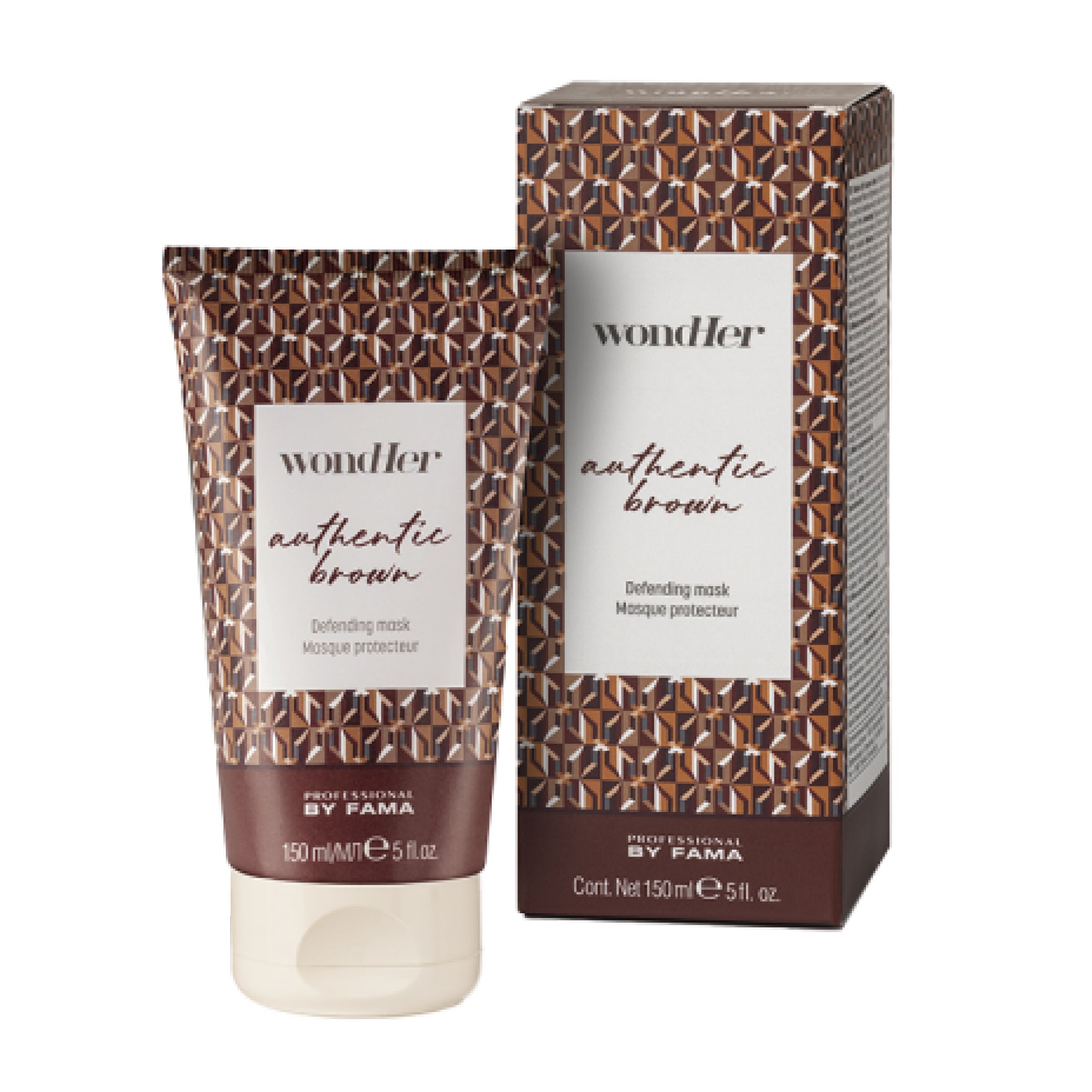 PBF WONDHER Authentic Brown Defending Mask