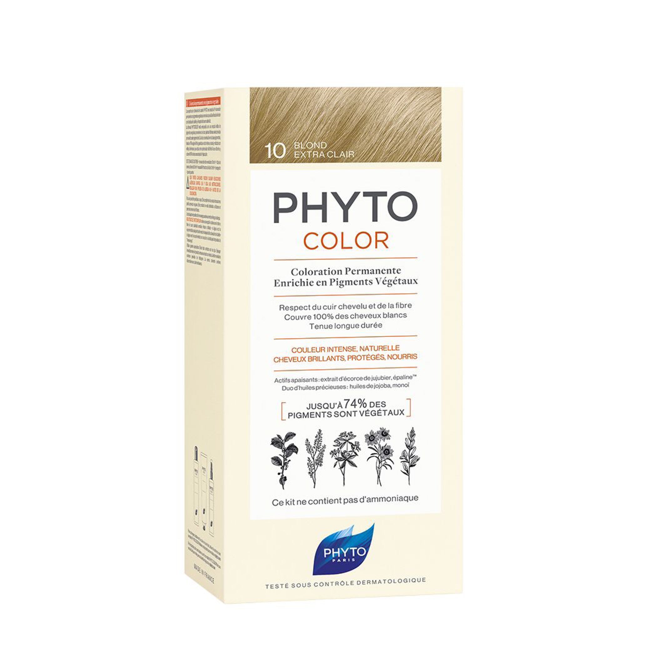 PHYTOCOLOR 10 Extra Light Blonde