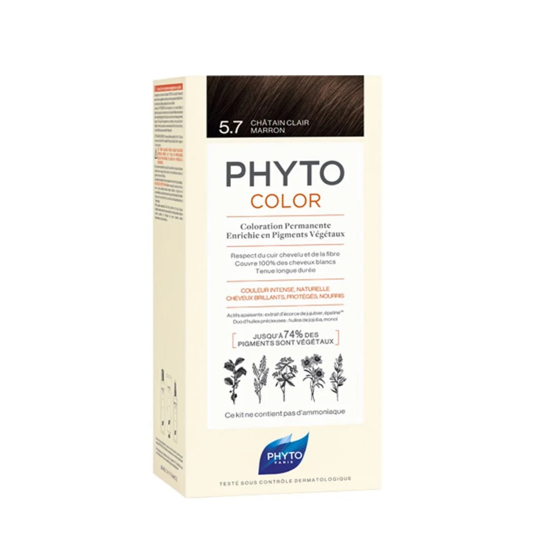 PHYTOCOLOR 5.7 Light Chestnut Brown