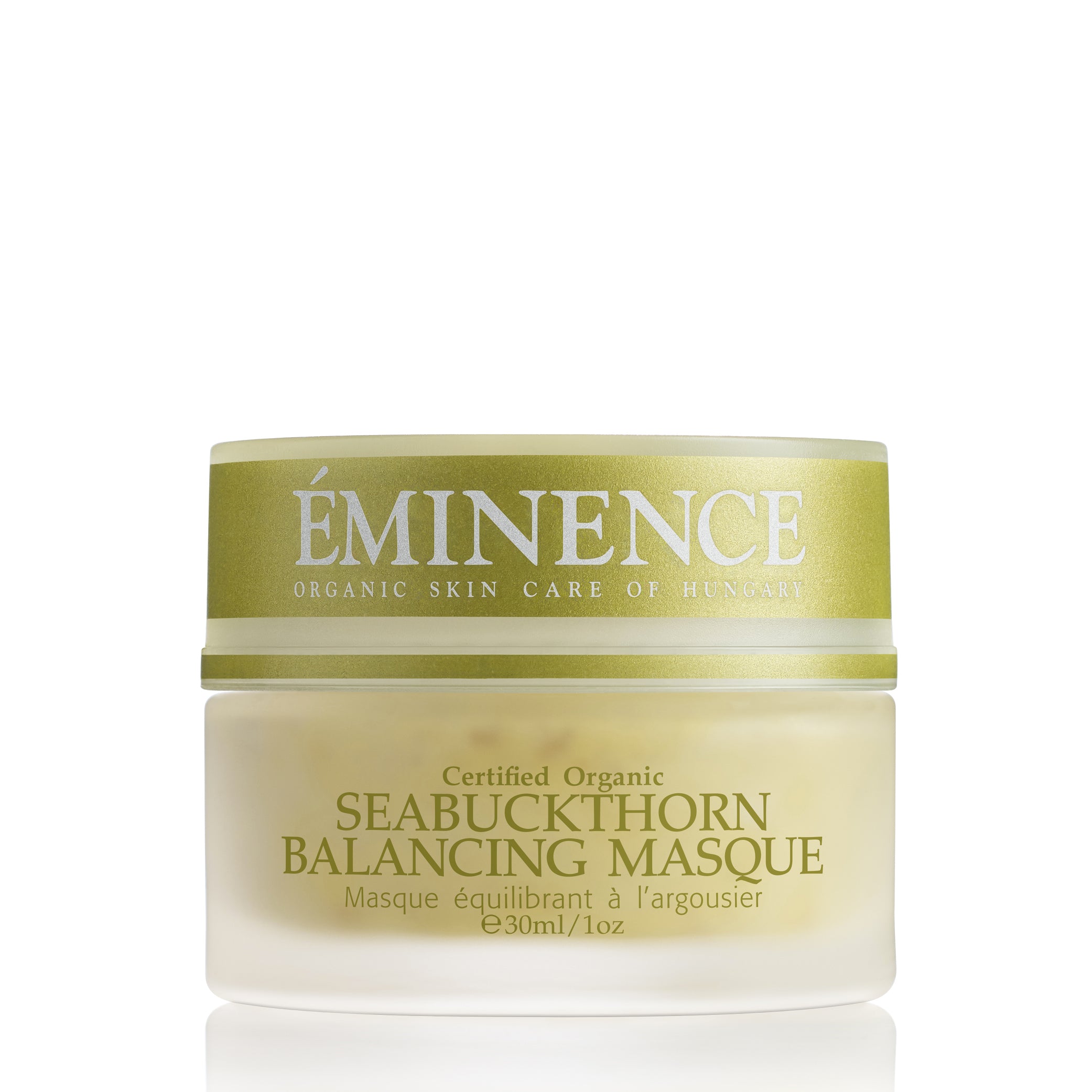 Masque équilibrant à l'argousier