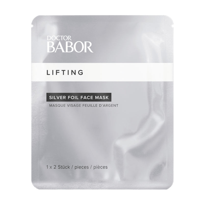 Silver Foil Face Mask