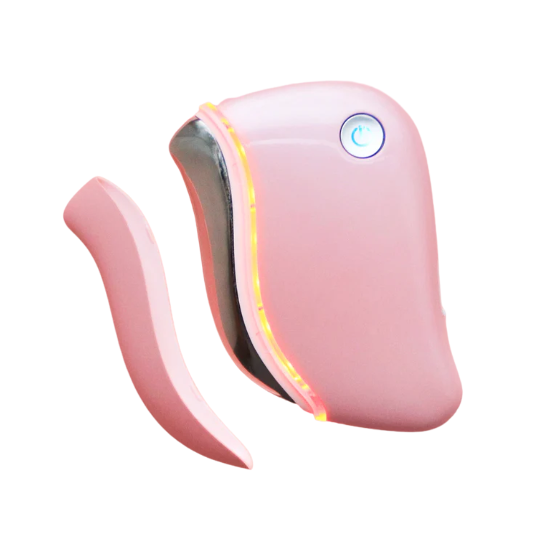 Triple Threat - Heat x Vibration x Light - LED Gua Sha Tool