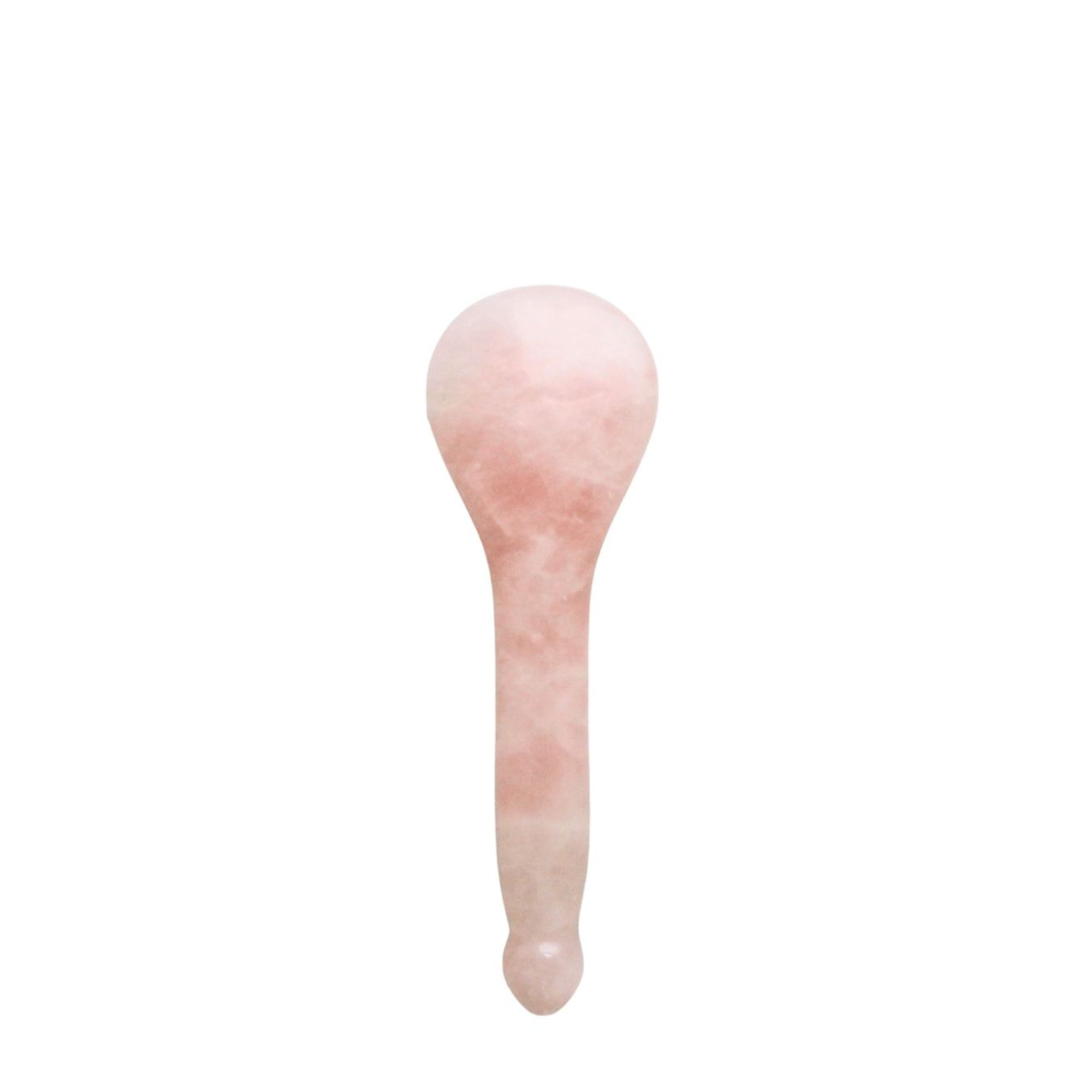 The Rose Quartz Acupressure Gua Sha Spoon