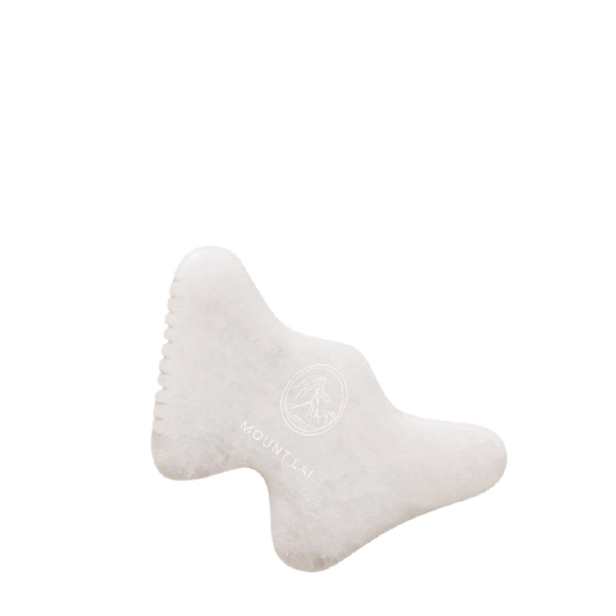 Vitality Qi White Jade Gua Sha Sculpting Tool