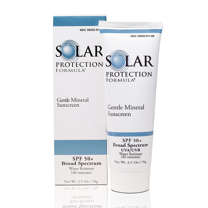 Formule de protection solaire FPS 50 (écran solaire minéral doux 50+)