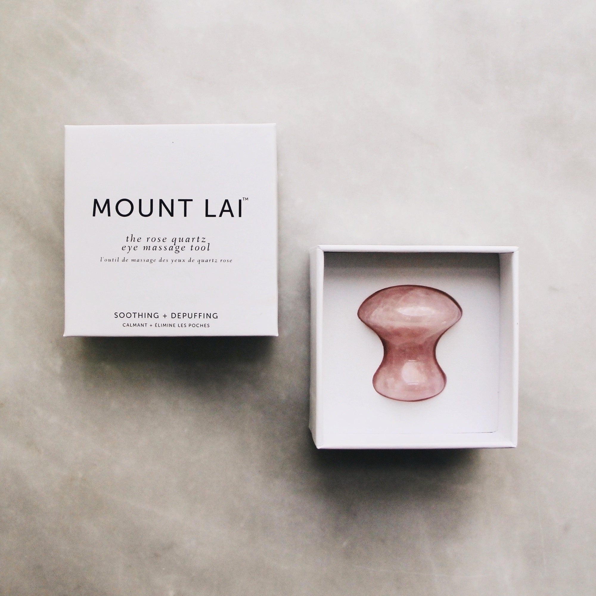 The Rose Quartz Eye Massage Tool