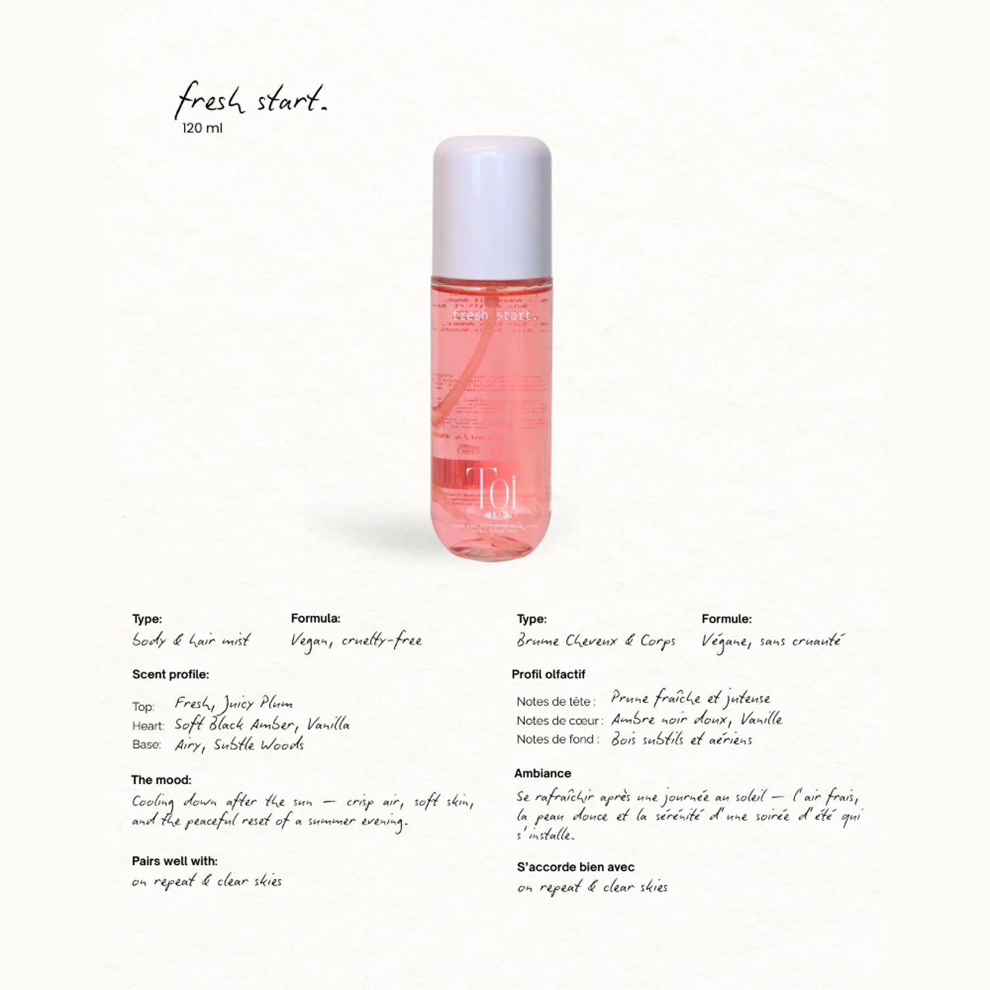 Summer Hair & Body Mists