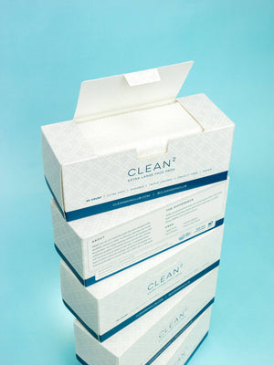 Lingettes faciales Clean2