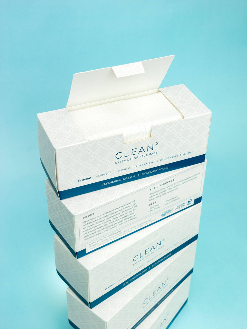 Lingettes faciales Clean2