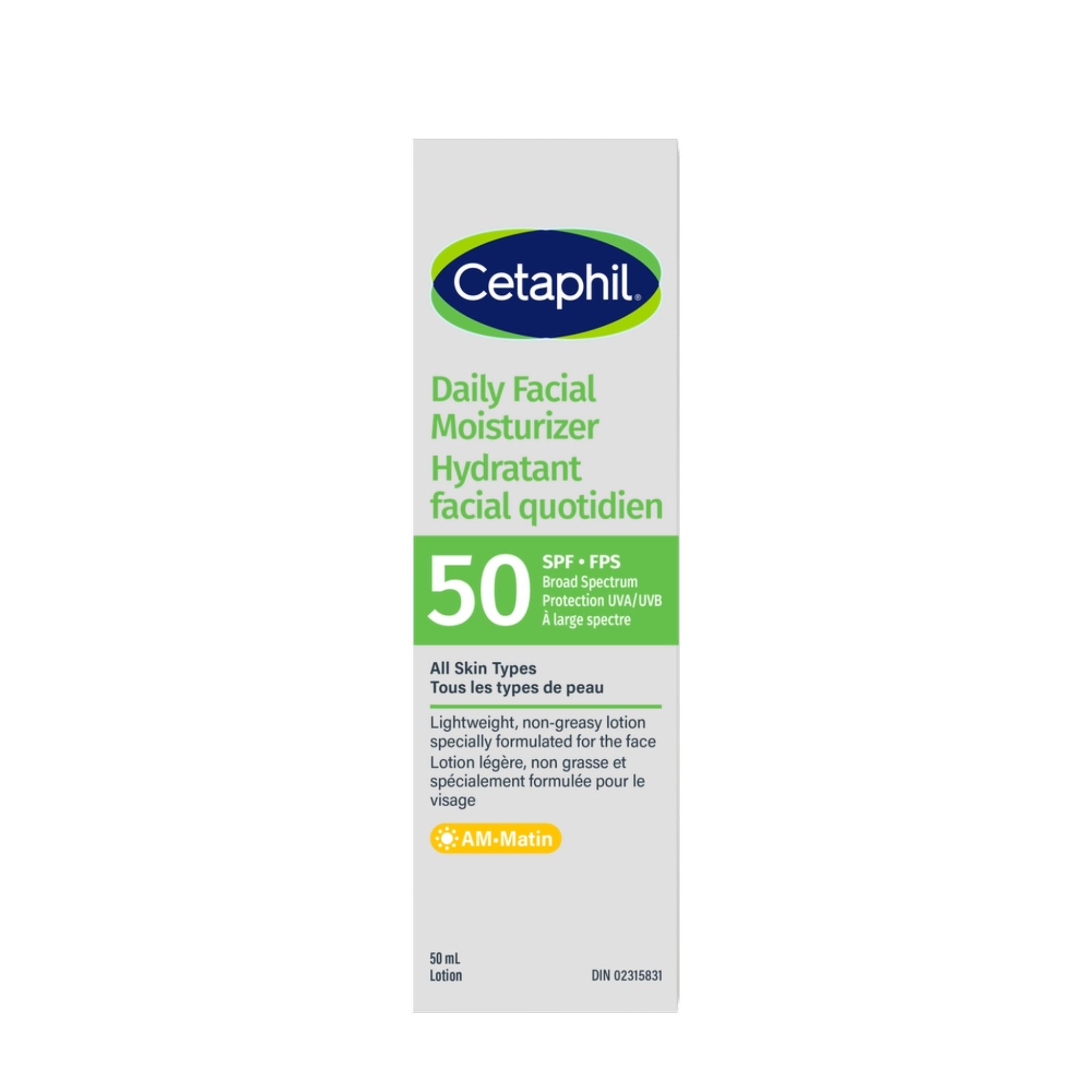 Cetaphil Daily Facial Moisturizer SPF 50 | Bskinenvie – Boutique