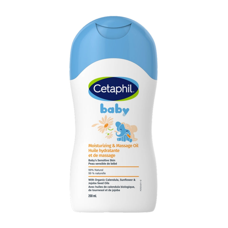 Huile hydratante et de massage Cetaphil Baby