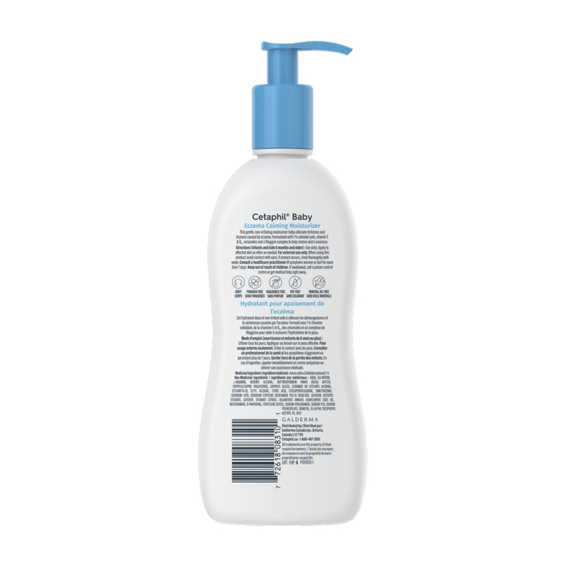 Hydratant apaisement de l'eczéma Cetaphil Baby