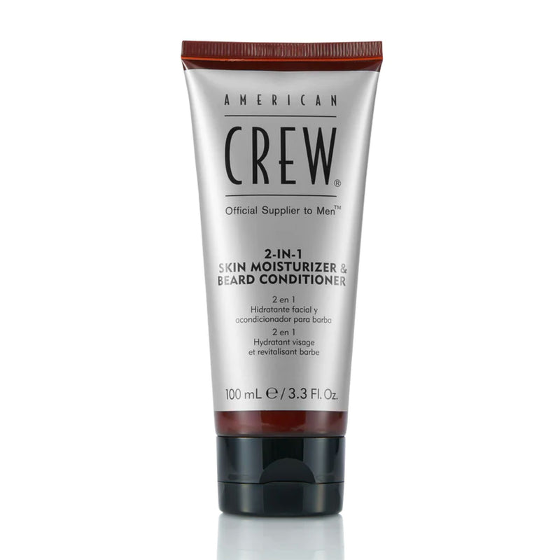 Hydratant pour la peau et revitalisant pour la barbe 2-en-1