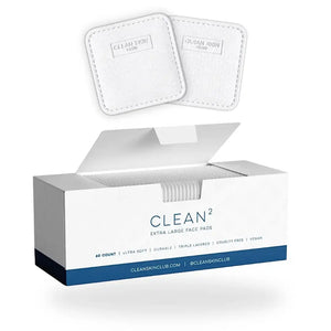 Lingettes faciales Clean2