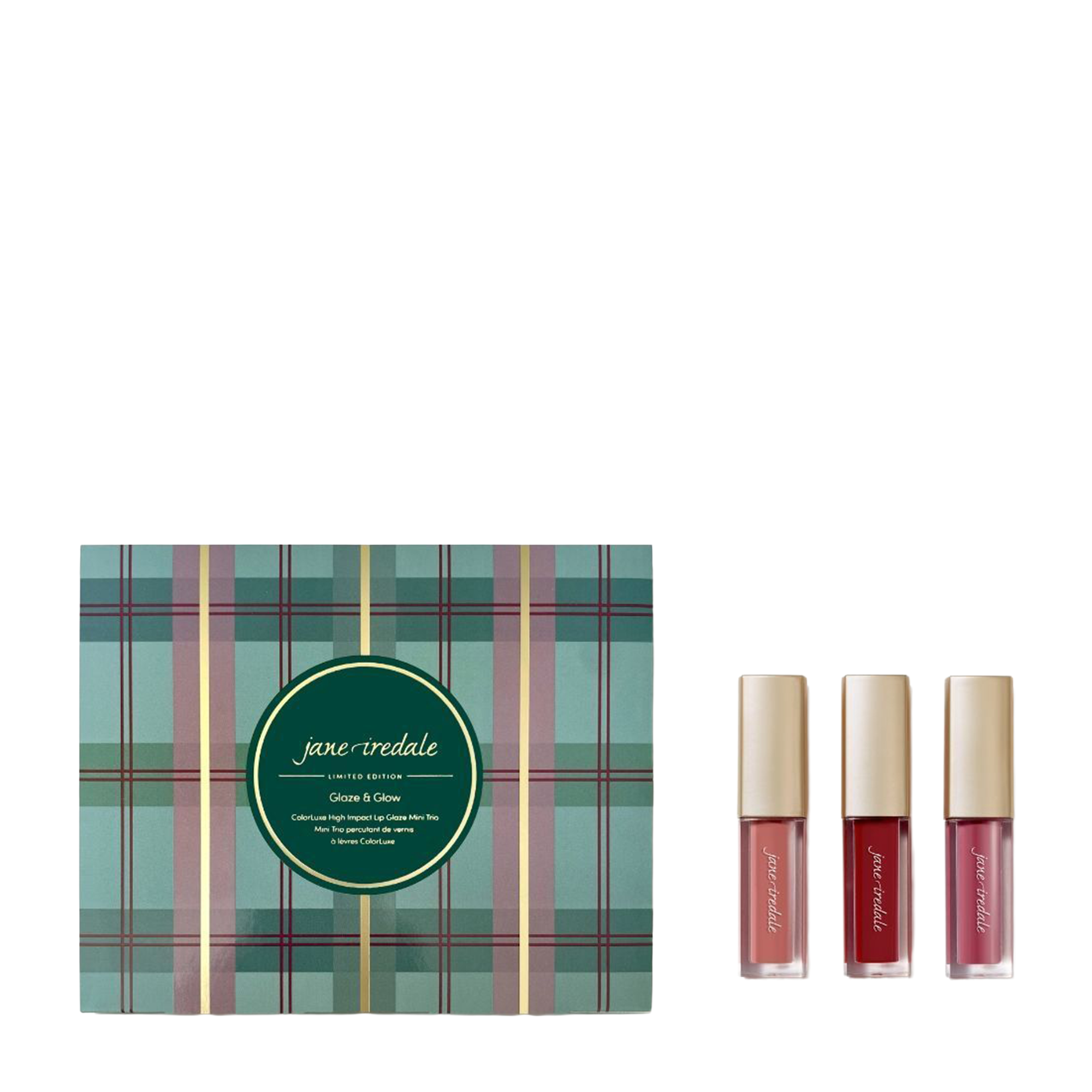 Glaze & Glow Colorluxe High Impact Lip Glaze Mini Trio