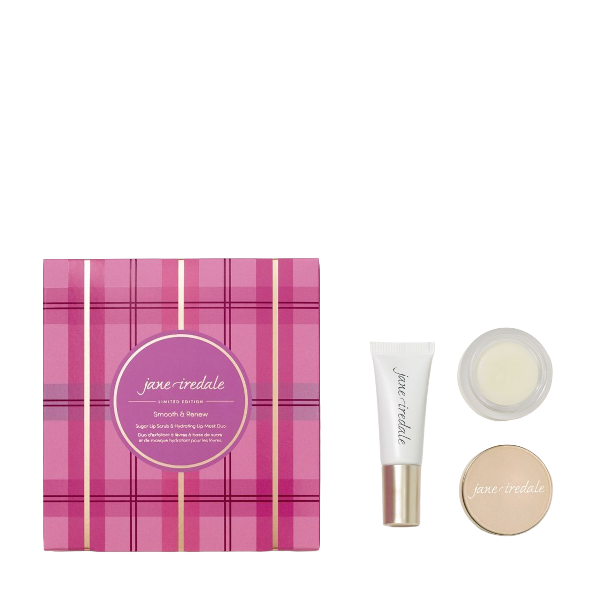 Smooth & Renew Sugar Lip Scrub & Hydrating Mask Duo