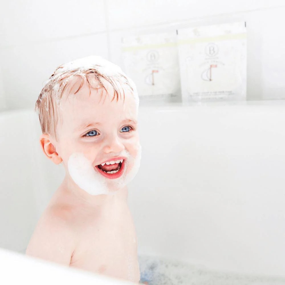 Soin pour le bain à la noix de coco et à l'avoine pour enfants Little Charlie