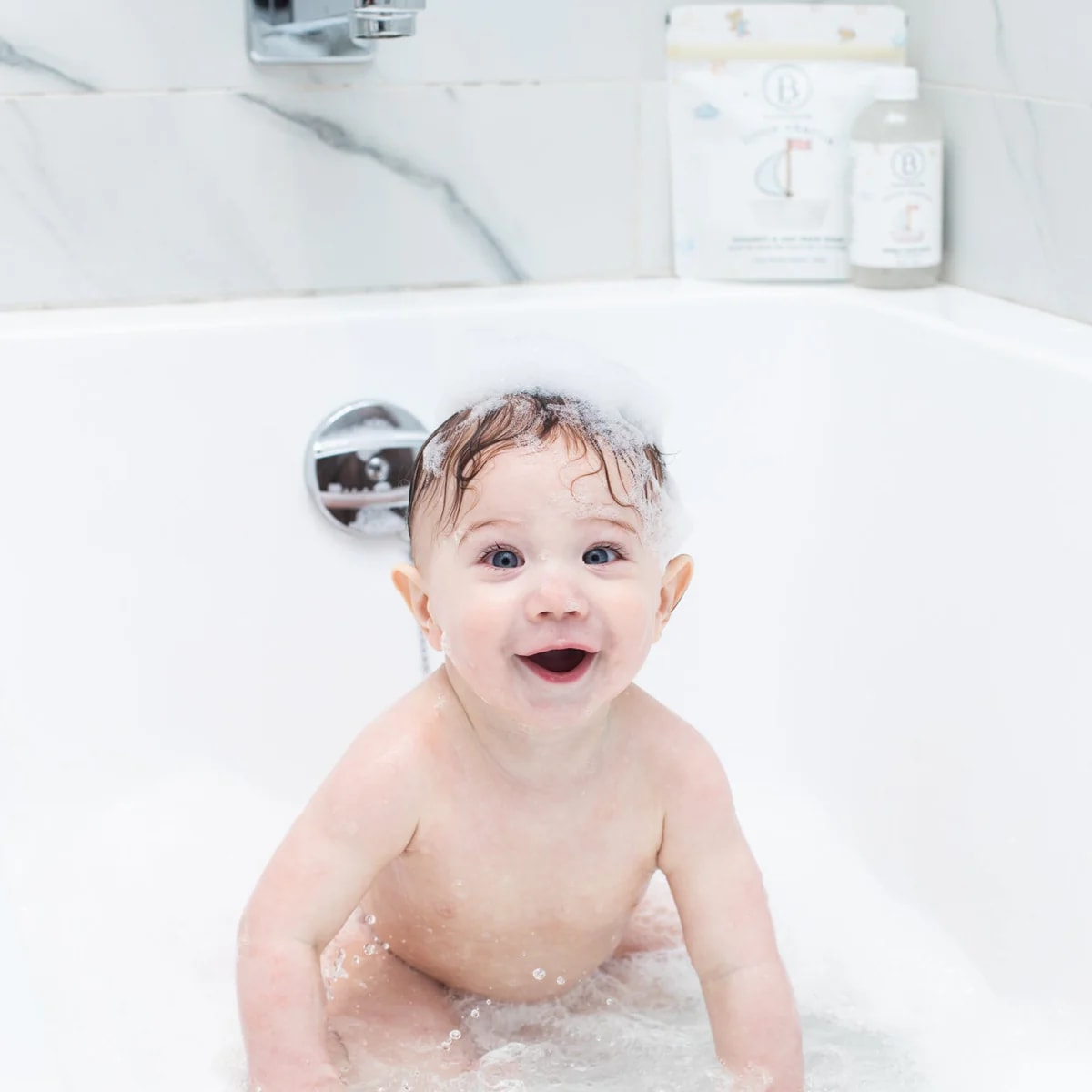 Soin pour le bain à la noix de coco et à l'avoine pour enfants Little Charlie