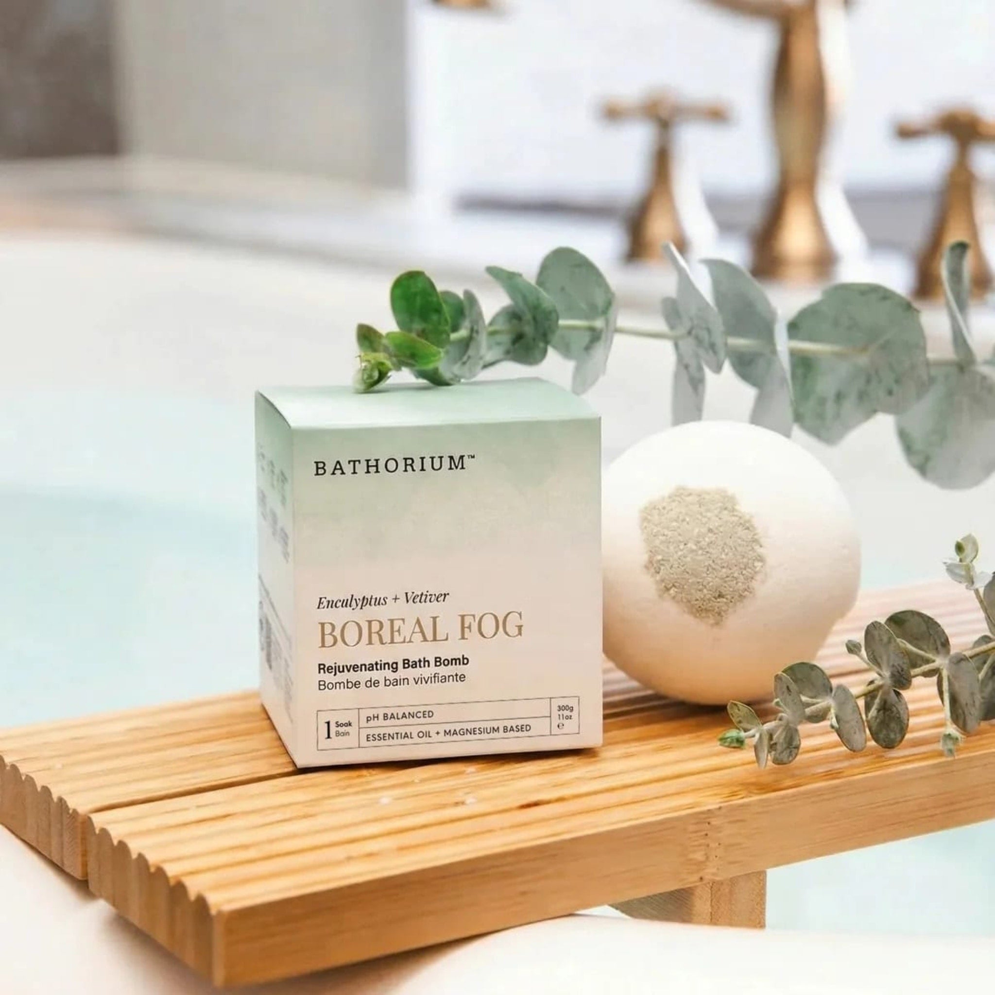 Boreal Fog Bath Bomb