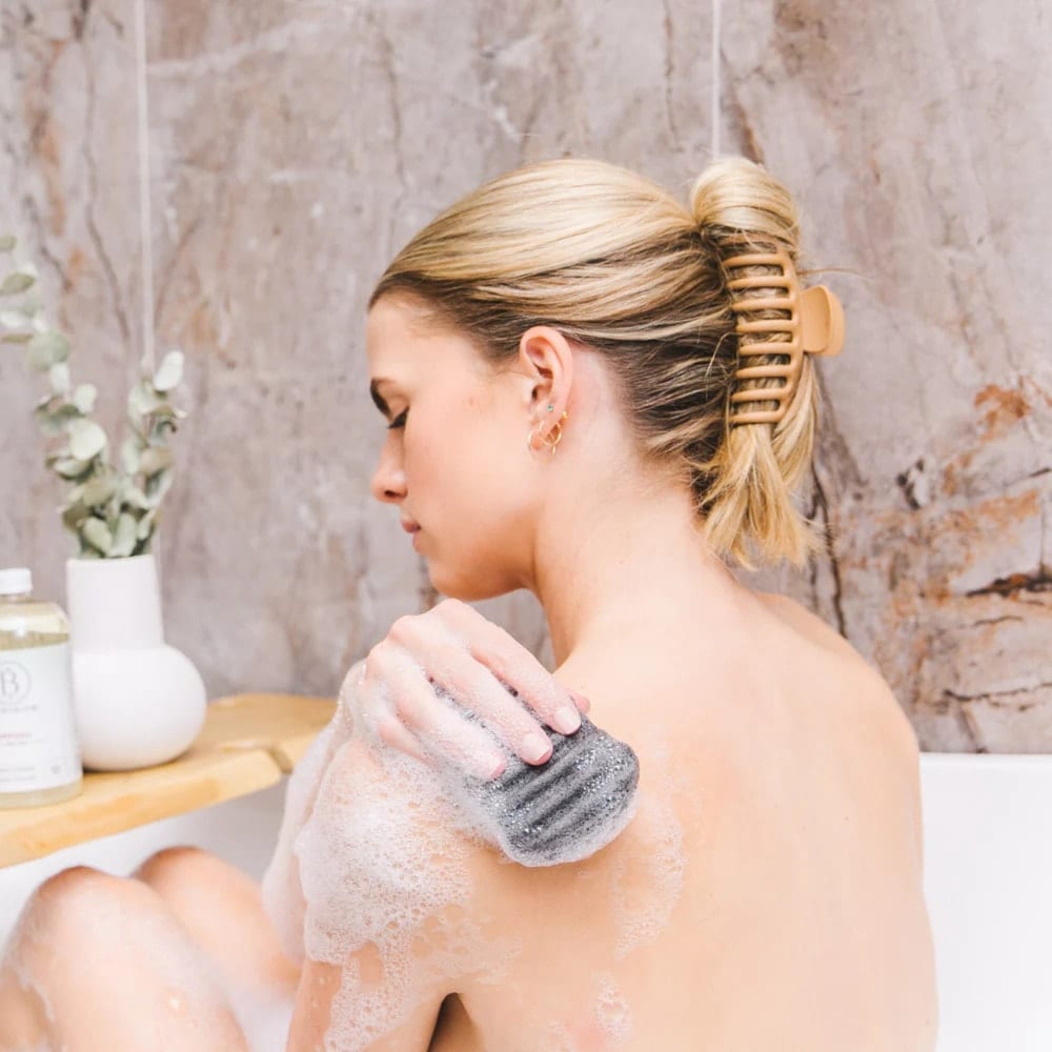 Konjac Charcoal Body Sponge