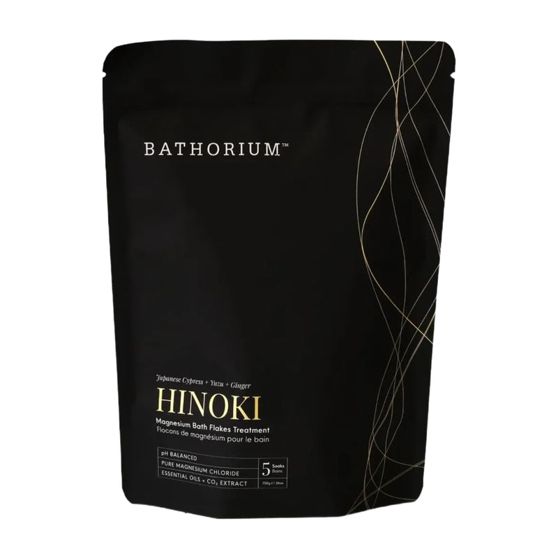 Hinoki Cypress Magnesium Flake Soak