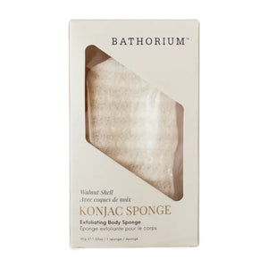 Konjac Walnut Exfoliating Body Sponge