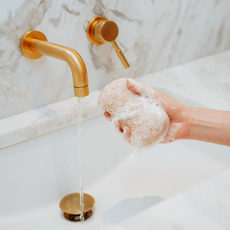 Konjac Walnut Exfoliating Body Sponge
