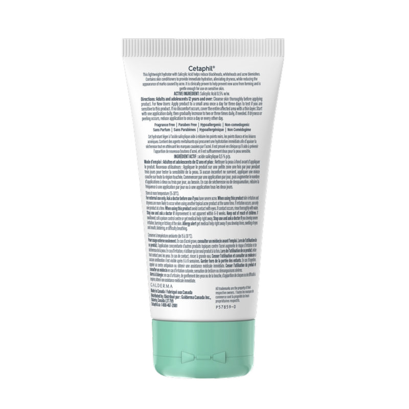 Traitement antiacné à l'acide salicylique