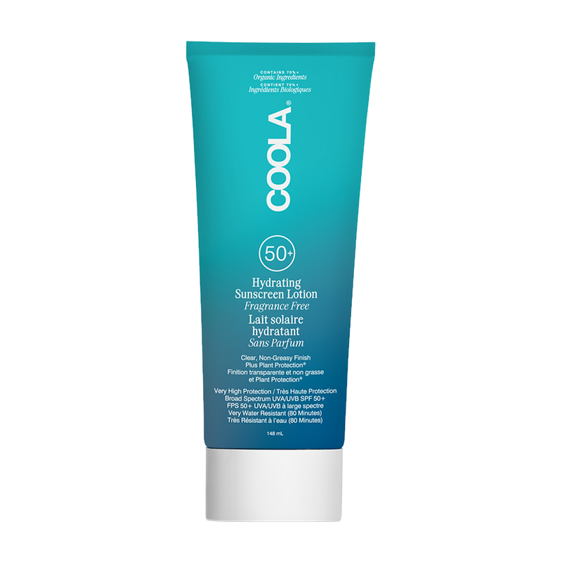 Lait solaire hydratant sans parfum FPS 50