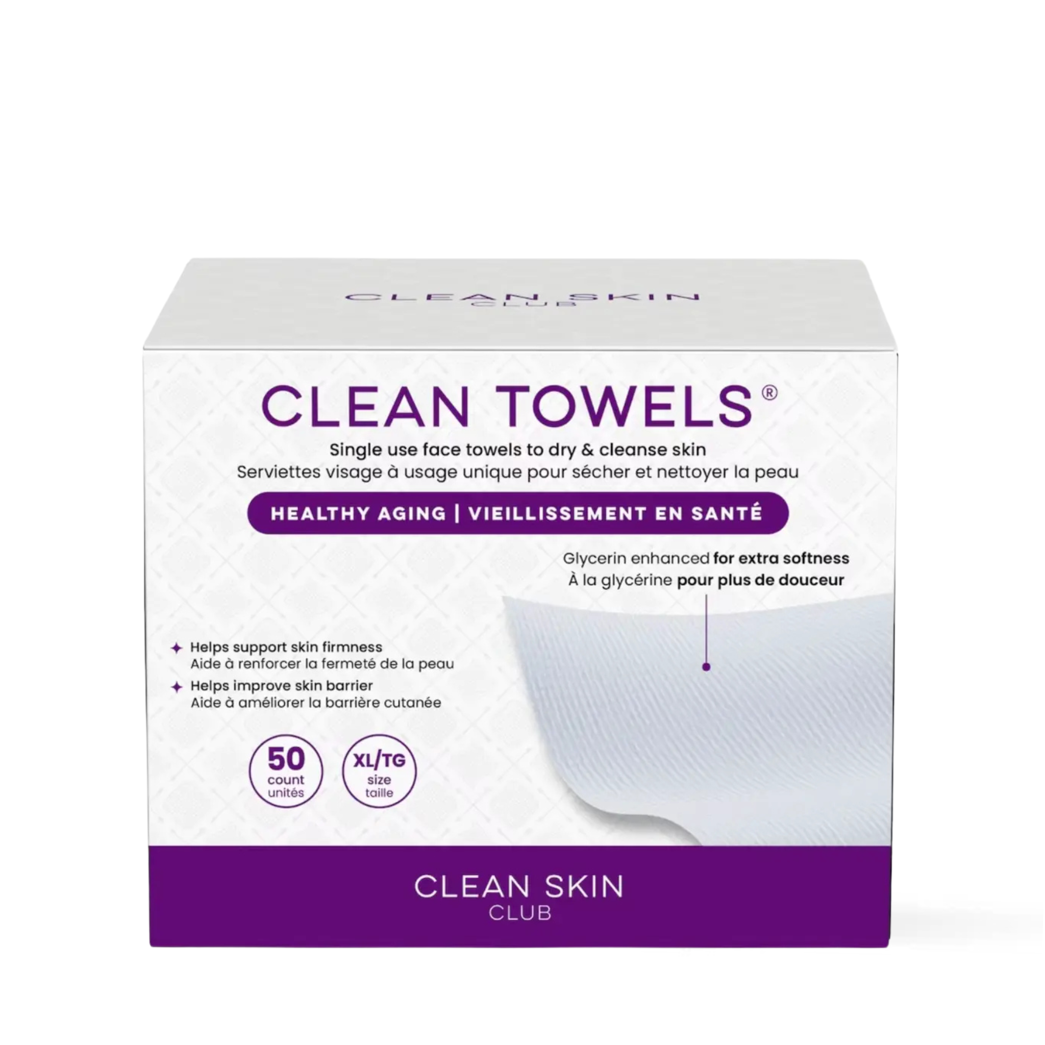 Clean Towels Healthy Aging - Pack of 50