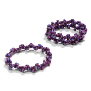 Purple plant-based hair ties no synthetic fibres clean beauty
 #color_purple-frost