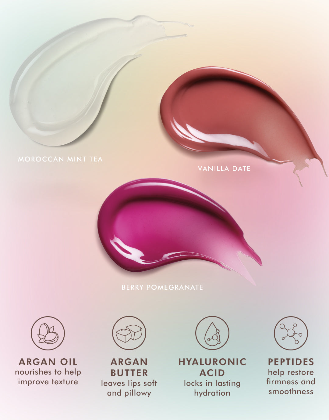 Argan Butter Lip Balm Trio Kit