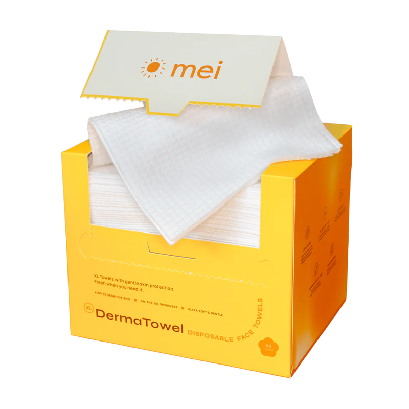 Lingettes faciales jetables Derma Towel