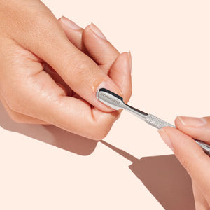 Steel cuticle pusher